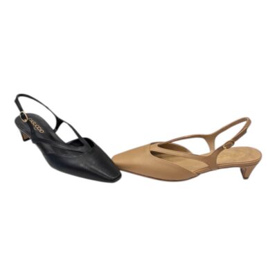 Can Sling back tacco 4 cm
