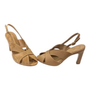 Can sandali tacco 8 cm