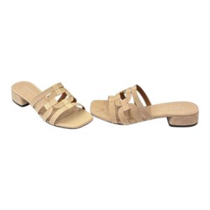 Leg scalzata quadrato tacco 3 cm